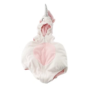 Carter's Unicorn Halloween Costume Zip Up Bubble Body Baby Size 3-6 Months Comfy - Picture 1 of 13