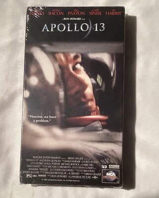 Tom Hanks Kevin Bacon Apollo 13 Movie 1995 VHS SEALED Universal City Studios - Image 1 of 4