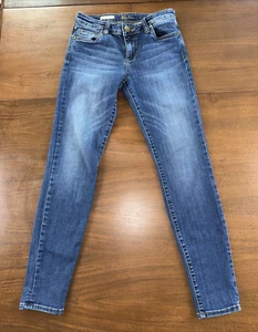 KUT from the Kloth Toothpick Skinny Jeans Womens Size 2 Blue Denim - Picture 1 of 15