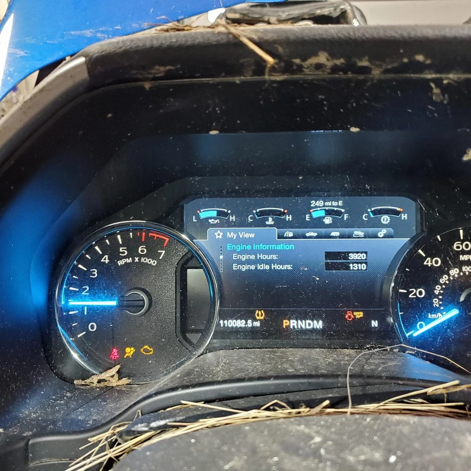 FORD FORD F150 PICKUP Speedometer (cluster), MPH, ID JL3T-10849-AAC thru JL3T- - Image 1 of 1