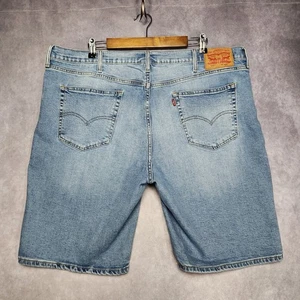 Levis 541 Shorts Herren 42 blau Denim Relaxed Fit Stretch Baumwolle Freizeit Jeans 11" - Bild 1 von 17
