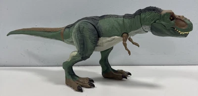 Personalizado Mattel Jurassic World Bull Buck T-Rex Renacimiento Inspirado Verde Rex Escape Foto 1 de 4