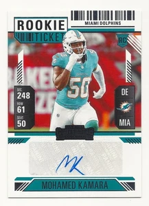 2024 Contenders - Boleto de novato automático Mohamed Kamara Miami Dolphins Tampa Bay - Imagen 1 de 2