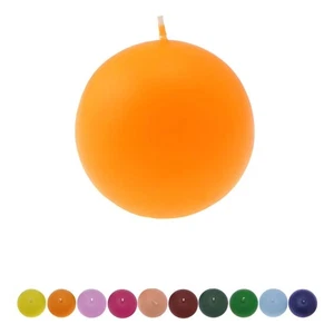 Kerze Ball White Seasons Bunt Ø 80 MM - Bild 1 von 4