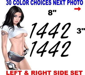 G3 1442 G 3 BOAT DECAL DECALS HULL REPLACEMENT 30 COLOR OPTIONS see how to order - Picture 1 of 2