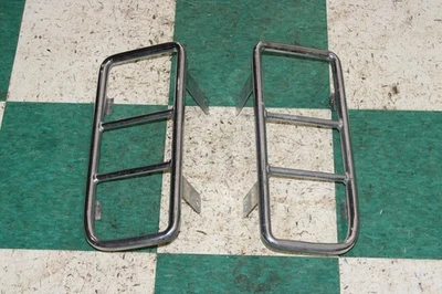 03-09 Hummer H2 Chrome Pair LH RH Taillight Tail Light Brush Guards OEM Factory Foto 1 de 4