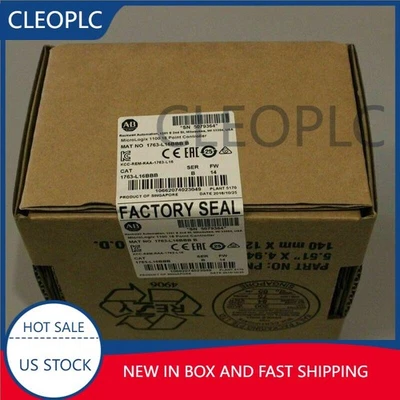 New AB 1763-L16BBB MicroLogix 1100 16 Point Controller 1763L16BBB US Free Tax - Image 1 of 2