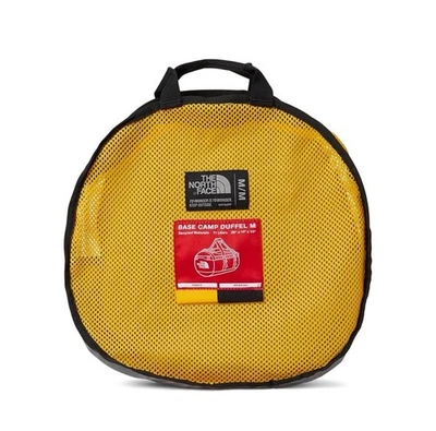 Bolsa de viaje The North Face, Base Camp, negra/dorada cumbre, talla mediana Foto 1 de 4