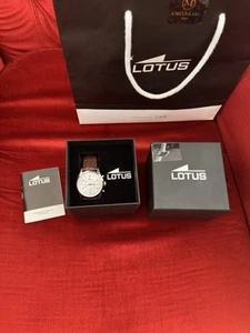 OROLOGIO Cronografo UOMO  REFERENZA 18557 Mi È Stato Fatto Doppio Regalo Lotus - Foto 1 di 6