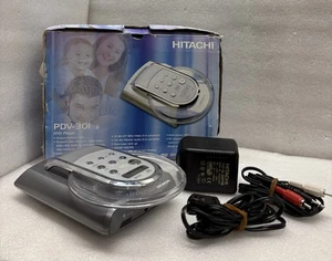 Reproductor de DVD Hitachi PDV-301 Portátil Dolby Digital Doble Láser Probado EMBALAJE ORIGINAL✅ - Imagen 1 de 5