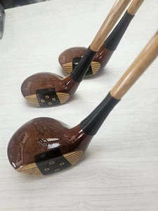 Excellent 1996 Callaway Bobby Jones Hickory Stick Irons 3- PW & 3 Woods - Picture 1 of 9