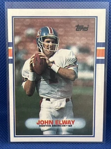 JOHN ELWAY 1989 Topps #241 BRONCOS HOF - Picture 1 of 2