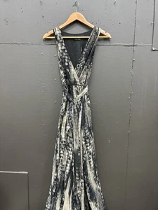 Wayne Cooper Black/ Beige ‘Haphazard Gown’ Size AUS 8 - RRP: $650.00 - Picture 1 of 7