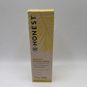 NEW! Honest Beauty Vitamin C Radiance Serum with Hylaluronic Acid- 1.0 fl Oz - Picture 1 of 4
