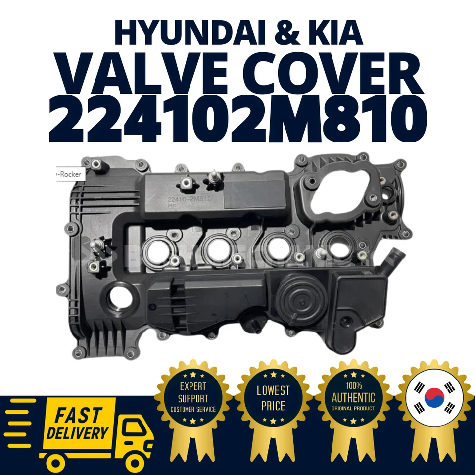 GENUINE OEM Hyundai Kia Valve Cover Assembly Gasket included Elantra - Imagem 1 de 2