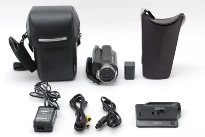 [MINT w/Case] Sony HDR-SR8 HandyCam Camcorder Digital Video Camera From JAPAN - Image 1 of 4