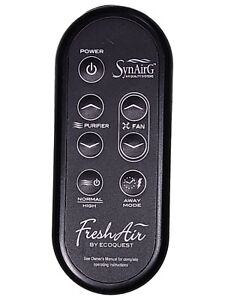 SynAirG Remote Control Fresh Air by Ecoquest OEM Genuine Original REPLACEMENT