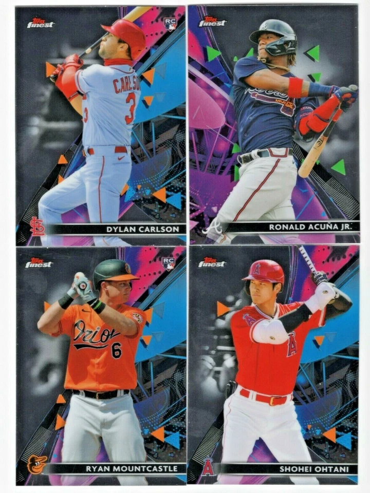 2021 Topps Finest Baseball Base & RCs #1-100 Complete Your Set ~ You Pick! - Image 1 of 1