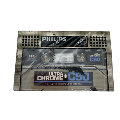 Philips Ultra Chrome C90 Audio Cassette - Sealed - Image 1 of 4