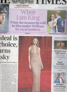 The Times April 26 2025 Land Deal is only choice for Ukraine, Marks & Spencers - Picture 1 of 1