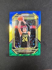 2022-23 Panini Prizm Choice Blue Yellow Green Prizm 234 Walker Kessler Rookie RC