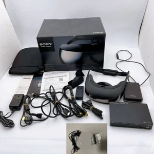 Sony HMZ-T3W Personal 3D Viewer Head Mounted Display Box Used - Picture 1 of 11