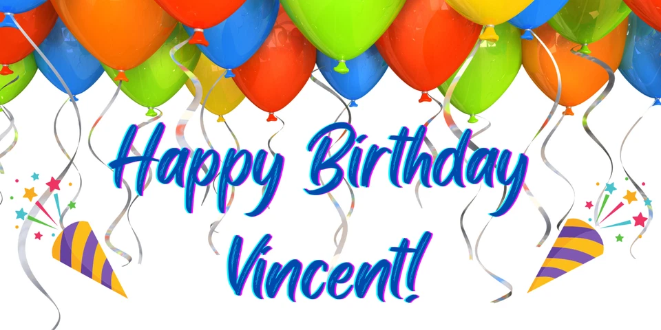 Персонализированная вывеска или дверная вешалка с днем рождения  - Изображение 1 из 4