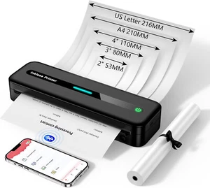 Phomemo M832 A4 Drucker Wireless Bluetooth Inklusiv Thermodrucker für unterwegs - Bild 1 von 8