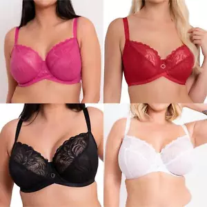Reggiseno da balcone Curvy Kate Lingerie in pizzo stordito 044100 - Foto 1 di 31