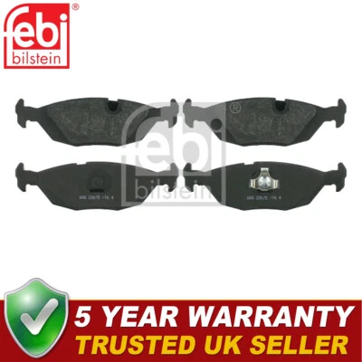 Febi Rear Brake Pads Set Fits BMW 3 Series 1982-1994 6 Series 1978-1989 - Image 1 of 2