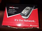 Motorola V325i Cell Phone With Box Case Charger And Manual Tested