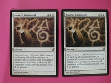 MTG Austere Command x2 -Lorwyn- LP Free Shipping Magic the Gathering Card