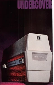 Bell & Howell 1967 carga automática vintage anuncio impreso encubierto carga automática proyector de alimentación - Imagen 1 de 1