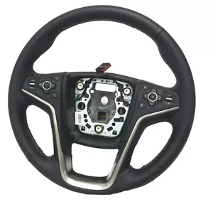 23153228 Steering Wheel Jet Black Leather Collision 2014-2016 Buick LaCrosse - Picture 1 of 6