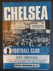Chelsea V Rfc Bruges (Ecwc Qf) Football Programme 24/03/1971