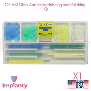 Kit de acabado y pulido de discos y tiras TOR VM compuesto dental surtido - Imagen 1 de 3