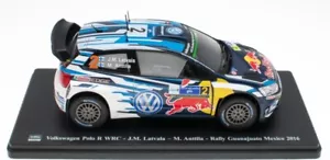 IXO Volkswagen Polo R WRC -Latvala- Mexico 1/24 DIECAST CAR - Picture 1 of 1
