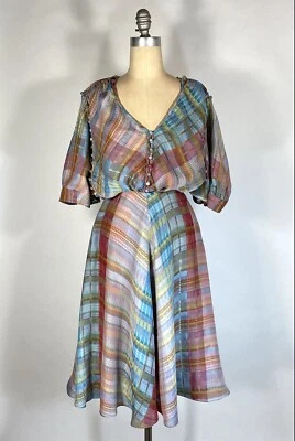 Modern ZAC POSEN Spring 2006 Runway look convertible/changeable Silk Dress sz. 2 - Image 1 of 4