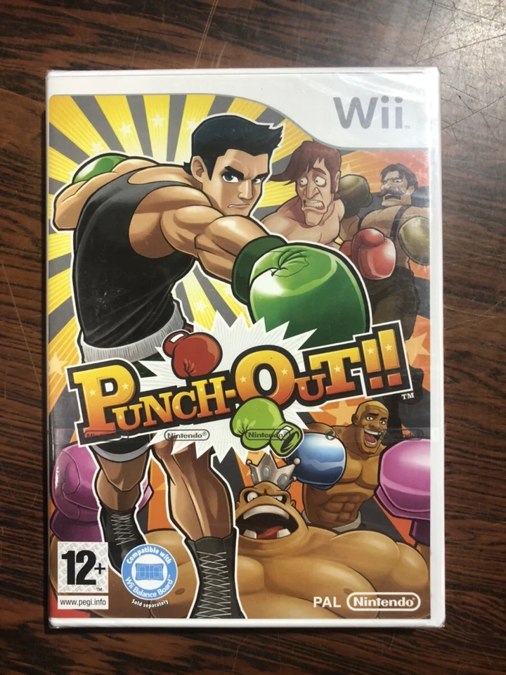Punch-Out!! (Nintendo Wii, 2009) Factory Sealed - Image 1 of 3
