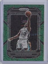 DAVID ROBINSON 2022-23 PANINI PRIZM BASKETBALL #271 GREEN SPARKLE 6/8