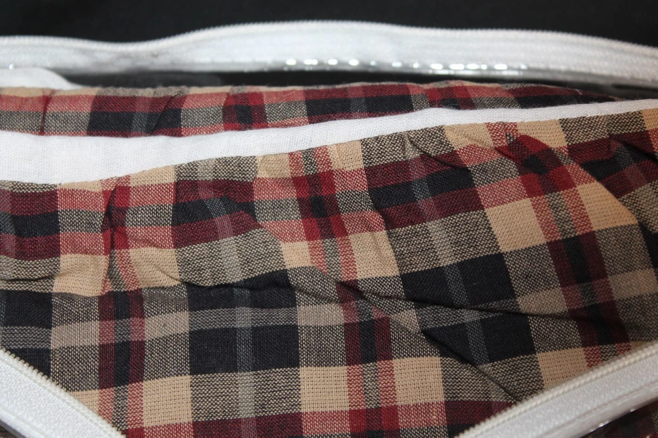 VHC Ashton & Willow Carson Star Plaid Bedskirt Queen or King cotton new - Image 1 of 1