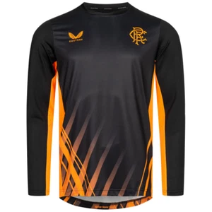 Rangers Castore Football T-Shirt Men's Matchday LS Top - New - Picture 1 of 3