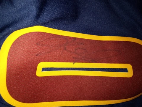 NBA AUTOGRAPH Kevin Love Cavs Jersey Cover