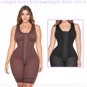 FAJAS COLOMBIANAS HOURGLASS SHAPEWEAR COMPLETE BODYSUIT GIRDLE MARIA E RA001 - Picture 1 of 13