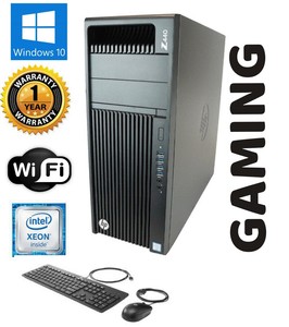 HP Z440 Tower PC Intel Xeon 3.60GHz 16GB 1TB SSD  Win 10 Pro GT-1030 Bluetooth