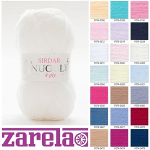 Sirdar Snuggly ****4-lagig**** Strickwolle/Garn - 50g - ***ALLE FARBEN*** - Bild 1 von 9