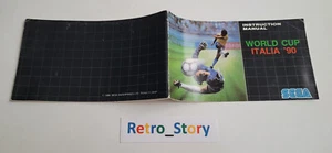 SEGA Mega Drive - World Cup Italia '90 - Notice / Instruction Manual - Picture 1 of 1