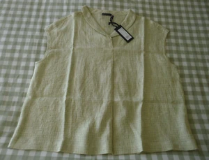 NWT OSKA "Check" Collar/Pleat S/Sleeve Top - size 3 14/16UK RRP£169.00 - Picture 1 of 10