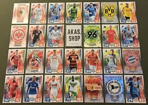 Match Attax Bundesliga 2015/2016 15 16 Topps Cards Selection to Choose 1 - 198