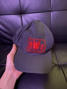 Red LED Light Up WCW NWO New World Order Snapback Cap Hat Black WWE WWF NXT - Picture 1 of 11